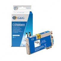 Cartuccia ink compatibile GG Ciano per Epson WorkForce Pro WF-3820DWF/3825DWF NP-R2-0405XLC