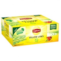 Confezione 100 filtri TE nero Yellow Label Lipton 69571039