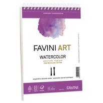 Album spiralato Watercolor Favini Art 20fg 300gr A5 A290025