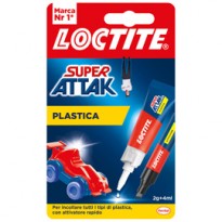 LOCTITE SUPER ATTAK PLASTICA 2g+4ml 2632283
