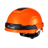 Casco protettivo Antares arancione fluo regolabile U-Power HS001OF