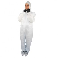 Tuta Warrior in SMS tg XL bianco Worker GA302.13.01-XL