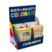 Expo 50conf. da 10 buste e biglietti formati e colori assortiti Blasetti 260