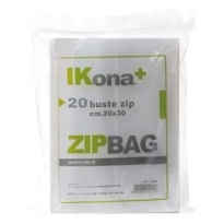 20 SACCHETTI ZIP 10x20cm IN PLASTICA 1800 CWR 1800 - Conf da 40 pz.