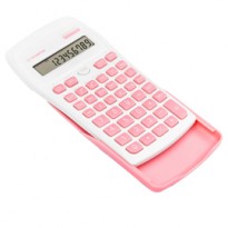 Calcolatrice scientifica OS 134/10 BeColor bianco con tasti rosa Osama OS 84019161