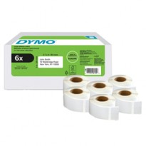 Value Pack 6 rotoli etichette LW per Indirizzi 25 x 54mm bianco Dymo 2177564